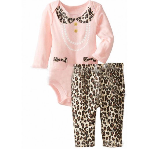 Pink Classy 2pcs Long Sleeve and Pant Jersey Set