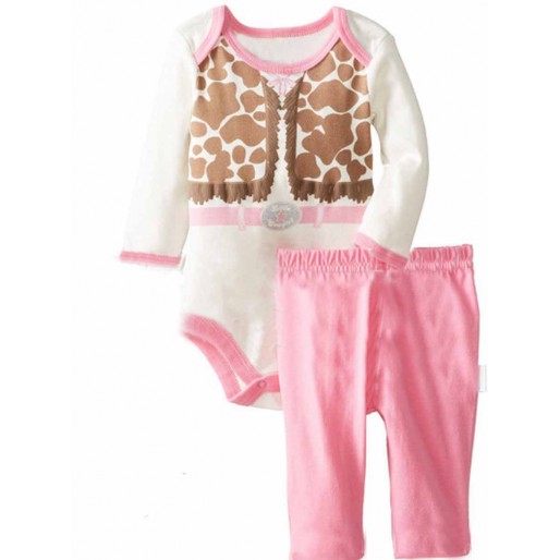 Trendy Pink 2pcs Long Sleeve and Pant Jersey Set