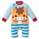 Hippy Animal Horse Long Sleeve Romper 