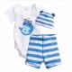 Blue Dolphin 3pcs Playsuit