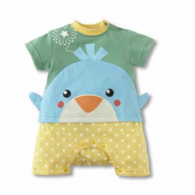 Penguin Short Sleeve Romper 