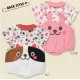 Chocolat Creme Pink Rabbit Short Sleeve Romper 