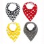 Stylish Baby Bandana Bibs 4pcs Set