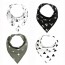 Stylish Baby Bandana Bibs 4pcs Set