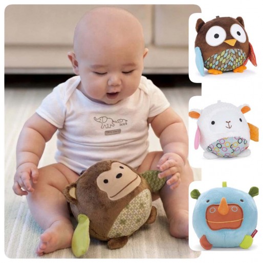 Baby Animal Chimes Ball Toy