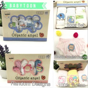 Organic Angel Toddler Panties 3pcs Set