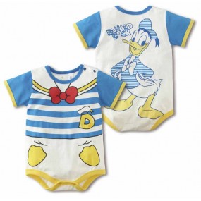 Donald Duck Sailor Short Sleeve Romper