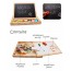 3 in 1 Wooden Puzzle /White & Black Board Set